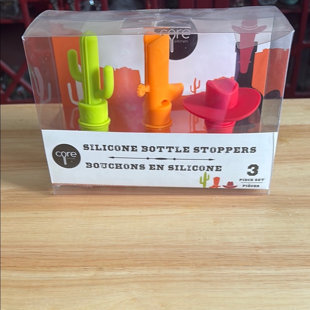 Western silicone bottle stoppers new in box